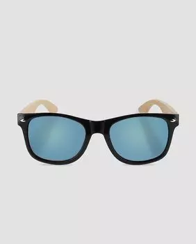 Черные поляризационные солнцезащитные очки унисекс с бежевыми дужками Blogger, черный