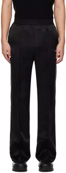 Черные потертые брюки Han Kjobenhavn