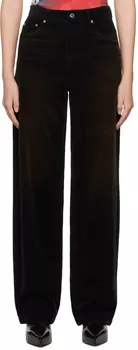 Черные потертые брюки We11done