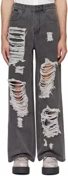 Черные потертые джинсы Stolen Girlfriends Club