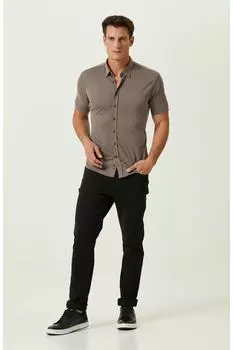 Черные повседневные брюки с боковыми карманами Network, черный