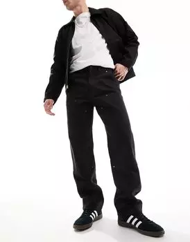 Черные практичные брюки из ткани Dickies Duck Canvas