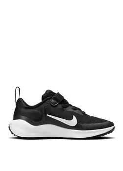 Черные прогулочные кроссовки для девочек FB7690-003 NIKE REVOLUTION 7 (PSV) Nike, черный