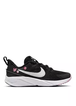 Черные прогулочные кроссовки для девочек FJ8079-001-NIKE STAR RUNNER 4 NN PS Nike, черный