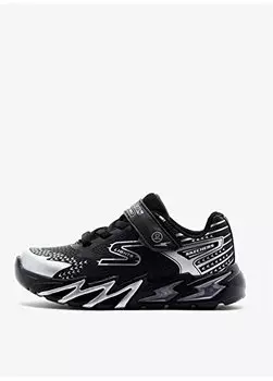 Черные прогулочные кроссовки для мальчика 400138L BKSL-Flex-Glow Bolt Skechers, черный