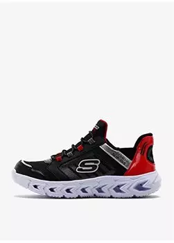 Черные прогулочные кроссовки для мальчика 403843L BKRD-Hypno-Flash 2.0 Odelux Skechers, черный