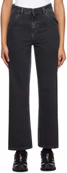 Черные простые джинсы Carhartt Work In Progress