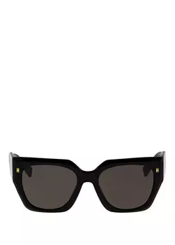 Черные прямоугольные женские солнцезащитные очки burcu esmersoy x hermossa hm 1599 c 1 Hermossa