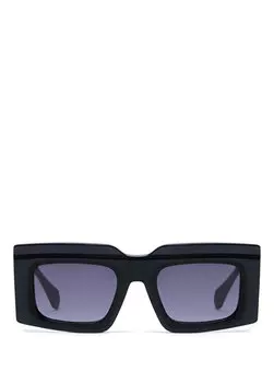 Черные прямоугольные женские солнцезащитные очки vincenza 6833 1 Gigi Studios