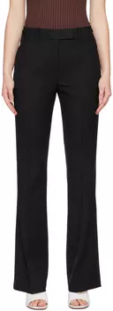 Черные прямые брюки Helmut Lang