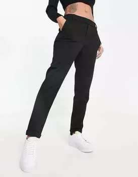 Черные прямые брюки Vero Moda