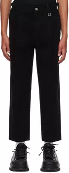 Черные прямые джинсы Wooyoungmi