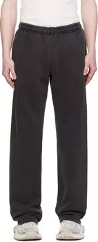 Черные прямые спортивные штаны Entire Studios, Washed black