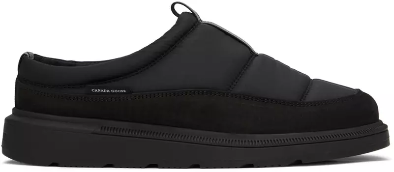 Черные пуховики без задника Crofton Canada Goose