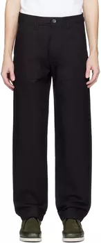 Черные рабочие брюки Naked &amp; Famous Denim