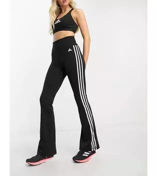 Черные расклешенные леггинсы adidas Training Versatility adidas performance