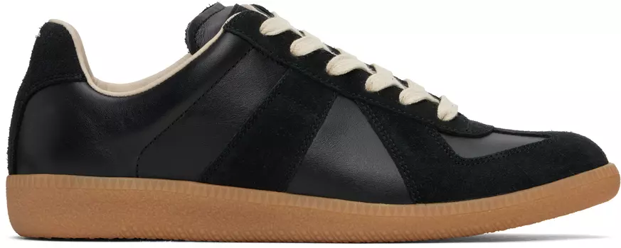 Черные реплики кроссовки Maison Margiela