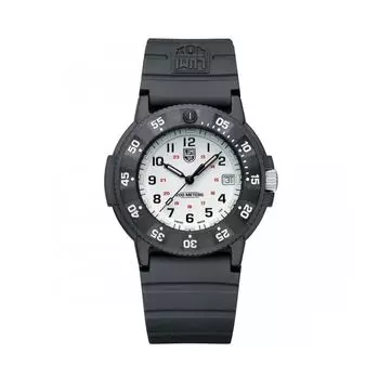 Черные резиновые часы Luminox