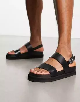 Черные сандалии ASOS