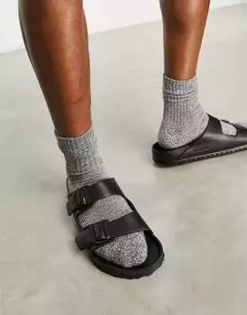 Черные сандалии Birkenstock Arizona eva