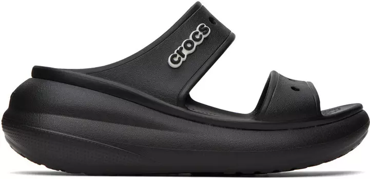Черные сандалии Crush Crocs