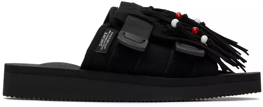 Черные сандалии HOTO-Cab Suicoke