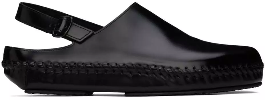 Черные сандалии каргол Hereu