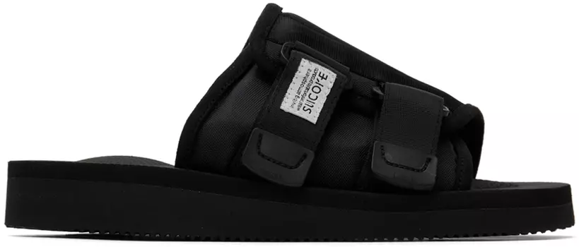 Черные сандалии KAW-Cab Suicoke