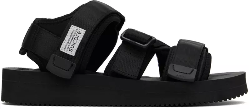 Черные сандалии KISEE-V Suicoke
