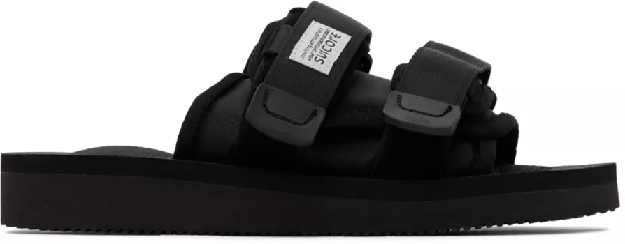 Черные сандалии MOTO-Cab Suicoke