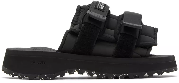 Черные сандалии MOTO-PUFFab Suicoke