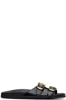 Черные сандалии Polly Chlo