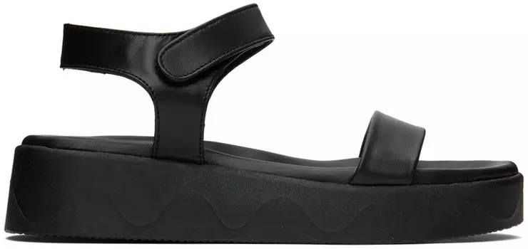 Черные сандалии Salamina Ancient Greek Sandals, цвет All black