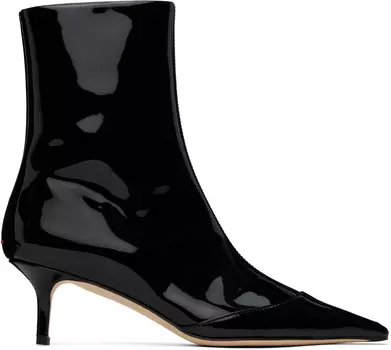 Черные сапоги из икры Aeyde