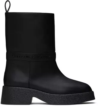 Черные сапоги Скайлы Stella McCartney