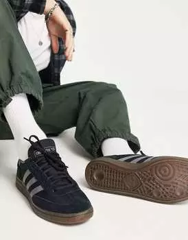 Черные/серые кроссовки adidas Originals Handball Spezial