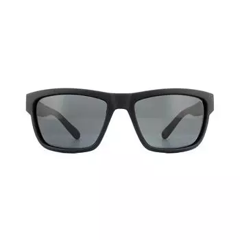 Черные серые поляризованные солнцезащитные очки Sport с запахом Polaroid, черный