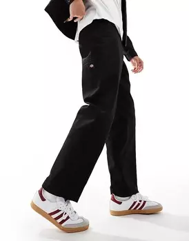 Черные сезонные широкие брюки Dickies