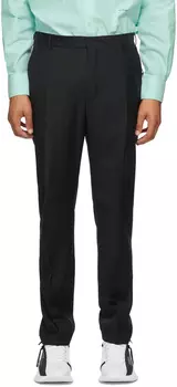 Черные шерстяные брюки-джоггеры для путешествий Givenchy