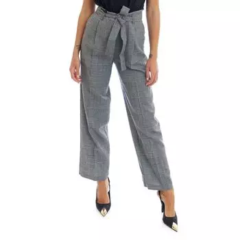 Черные шерстяные джинсы и брюки Pinko