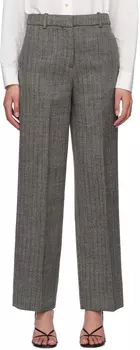 Черные широкие брюки CO