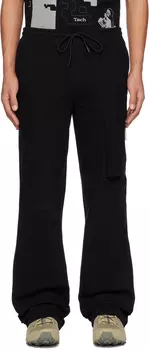 Черные широкие брюки для отдыха SPENCER BADU