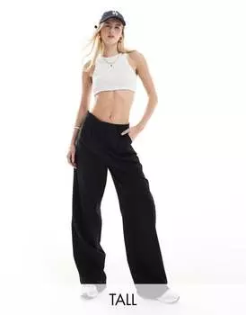 Черные широкие брюки для папы Vero Moda