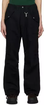 Черные широкие брюки-карго Reese Cooper