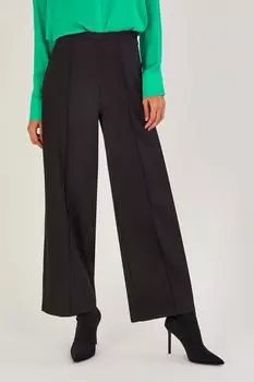 Черные широкие брюки Лорен Monsoon, черный