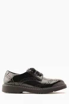 Черные школьные туфли Start-Rite Impulsive на толстой подошве в форме буквы F Start Rite, черный