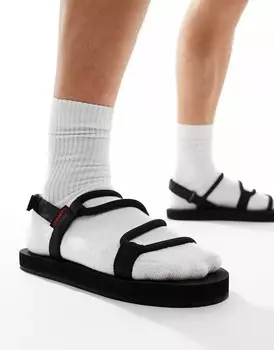 Черные шлепанцы Gramicci