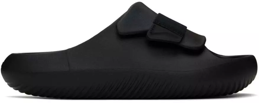 Черные шлепанцы Mellow Luxe Recovery Crocs