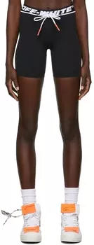 Черные шорты Active Logo Band Off-White