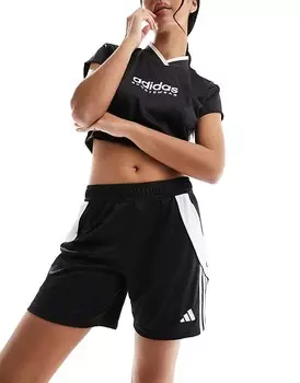 Черные шорты adidas Football Tiro 24